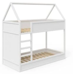 Lit à étage Massimo 200x90cm Blanc