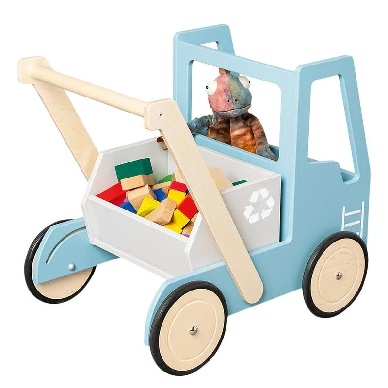 Pinolino Chariot De Marche Kipplaster Fred , Bleu 11 Pinolino Chariot De Marche Kipplaster Fred , Bleu â Image 9