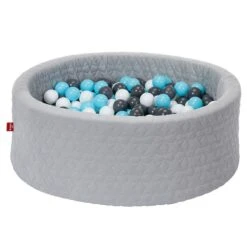 Piscine à Balles Soft Cosy Geo Gris -Pinolino || Roba || VIDAXL Soldes Magasin 1000265964 210514 17591700118 IMAGE P000000001000265964