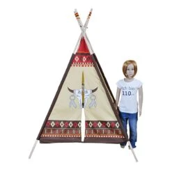 Tente De Jeu Tipi Indien 11 Tente De Jeu Tipi Indien -Pinolino || Roba || VIDAXL Soldes Magasin 1000270358 210527 13375000031 DETAILS P000000001000270358
