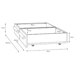 Tiroir De Lit Twyford 9 Tiroir De Lit Twyford -Pinolino || Roba || VIDAXL Soldes Magasin 1000366443 220919 500 SKETCH DETAILS P000000001000366443 sketch