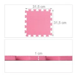 25 Pièces Tapis Puzzle Avec Bord -Pinolino || Roba || VIDAXL Soldes Magasin 13183ac8cc5c4903a16c793eb8dcb75a