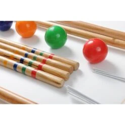 Set De Croquet Familial En Bois -Pinolino || Roba || VIDAXL Soldes Magasin 2dfee29d64b14359b6ee2ad8755aa4ba
