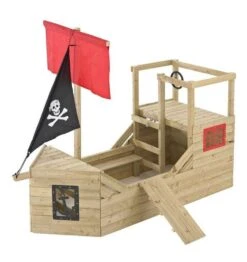 Pinolino || Roba || VIDAXL Soldes Magasin 33 Cabane Bateau Pirate Galleon En Bois
