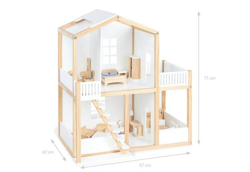 Pinolino Maison De Poupée Ida , Blanc 9 Pinolino Maison De Poupée Ida , Blanc – Image 7