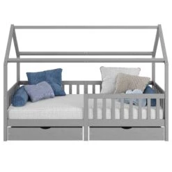 Lit Cabane NUNA 90x190 Cm -Pinolino || Roba || VIDAXL Soldes Magasin 45c1e7dac28a410588707e0137921082