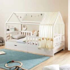 Lit Cabane NUNA 90x190 Cm -Pinolino || Roba || VIDAXL Soldes Magasin 4d7e567b5c6d41fbb7b82b64b808c5b7