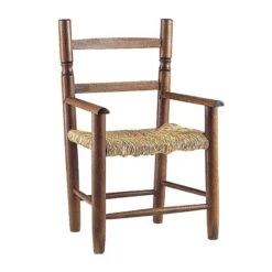 Fauteuil Enfant En Bois De Hêtre Marron