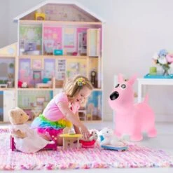 Animal Sauteur De Couleur Rose -Pinolino || Roba || VIDAXL Soldes Magasin 7af5705431a4496e8de05afe3ec242ae