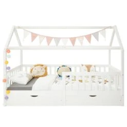 Lit Cabane NUNA 90x190 Cm -Pinolino || Roba || VIDAXL Soldes Magasin 89c4fbc1a2894cf88f225c7bd647b9fe