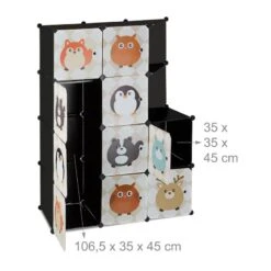 Armoire à 10 Casiers Motifs Animaux -Pinolino || Roba || VIDAXL Soldes Magasin 95bc0770f70c4a61a25f0ab371ab9623