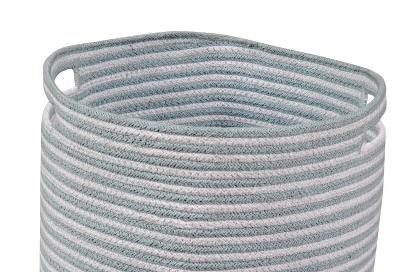 Panier Enfant En Coton Avec Rayures 7 Panier Enfant En Coton Avec Rayures â Image 5