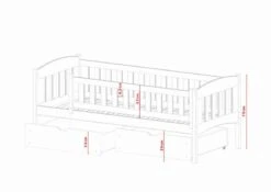 Lit Simple Gucio 11 Lit Simple Gucio -Pinolino || Roba || VIDAXL Soldes Magasin a7db3c5d7af241f5a764b94e102ff05a