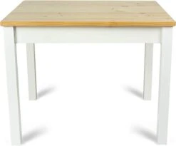 Le Table En Bois POLA (blanc/pin) 6 Le Table En Bois POLA (blanc/pin) -Pinolino || Roba || VIDAXL Soldes Magasin be3f71f0279d47ffaf9fd34b8bf9c823