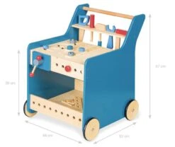 Pinolino Etabli Roulant Kalle , Bleu -Pinolino || Roba || VIDAXL Soldes Magasin c80902d8871947e2a957892976b7dcd1.cropped 193 23 1194 1008.processed