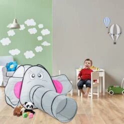 Tente Pour Enfants En Forme D’éléphant 14 Tente Pour Enfants En Forme D’éléphant -Pinolino || Roba || VIDAXL Soldes Magasin cbcc65d04af94a44a77dd83d222964a2