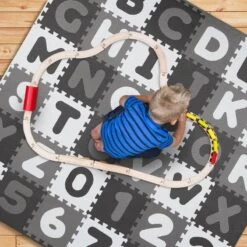 Tapis éducatif Alphabet Et Chiffres -Pinolino || Roba || VIDAXL Soldes Magasin cc89ea4638c34cb59a019b5dea9eb08d