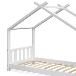 Lit Cabane Design 160x80cm Blanc -Pinolino || Roba || VIDAXL Soldes Magasin cf02368e103c4537b421fe6260339e59