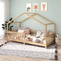 Lit Cabane LISAN 90x190 Cm -Pinolino || Roba || VIDAXL Soldes Magasin e94934f4a250428ebe44fda3518e3aca