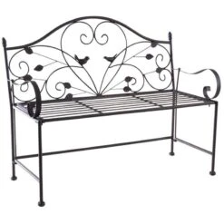 Banc Enfant En Métal Printemps